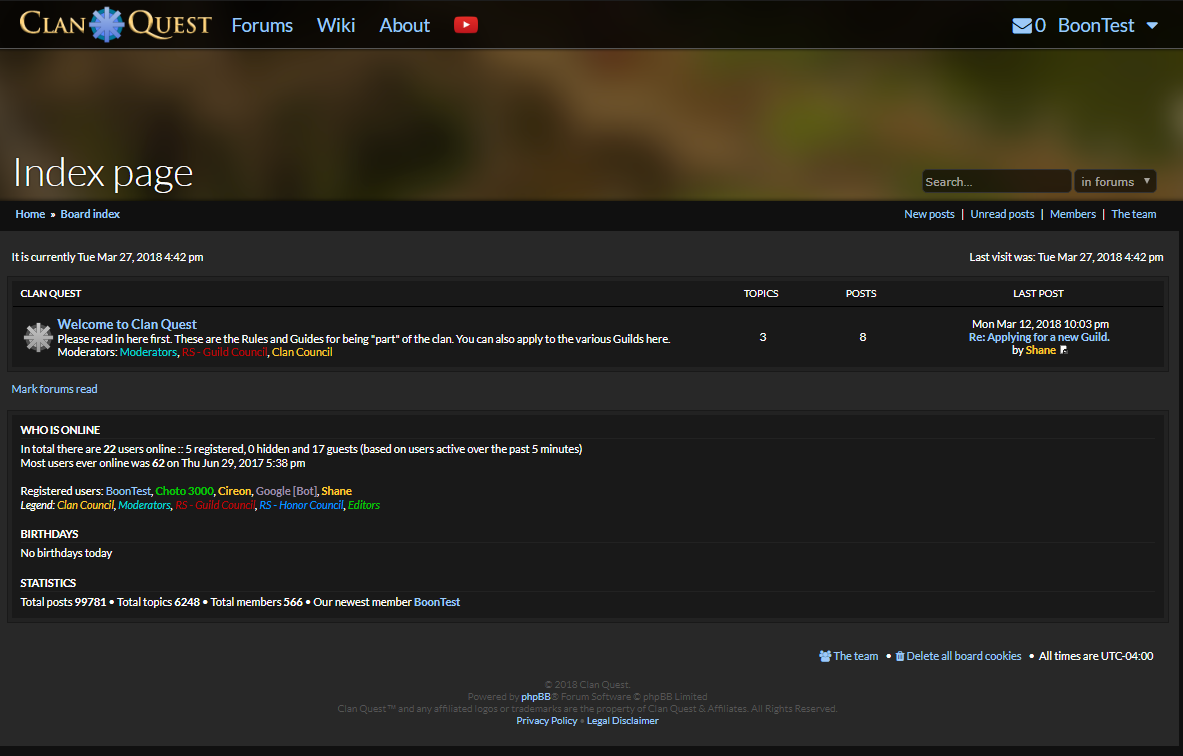 GCGP - Forum View Logged In.png